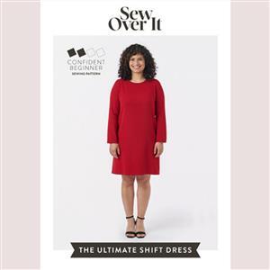 Sew Over It Ultimate Shift Dress Sewing Paper Pattern- Size 18-30