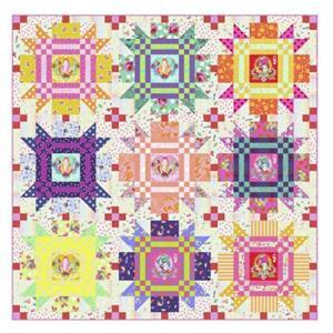 Tula Pink Checkmate Quilt Kit (218 x 218 cm)