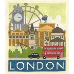 Cityscapes - London Cross Stitch Kit (21.5 x 25.5cm)