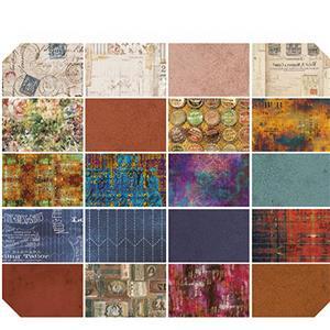 Tim Holtz Bold FQ Pack of 20 Pieces