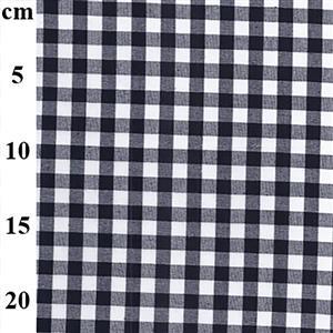 Yarn Dyed Cotton Gingham Navy 0.5m