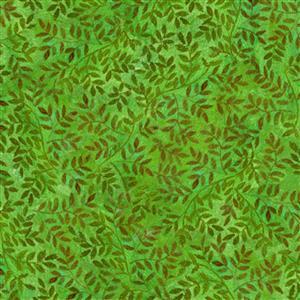 Leaf Dance Vine Green Fabric 0.5m