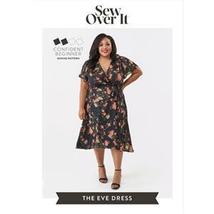 Sew Over It Eve Dress Sewing Paper Pattern- Size 18-30